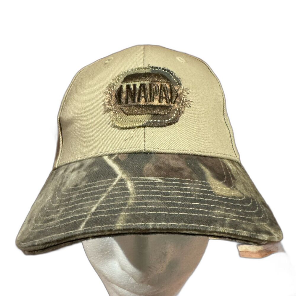 NAPA Auto Parts Hat Camo Strapback Cap Waterfall Resort Alaska 2011 Automotive